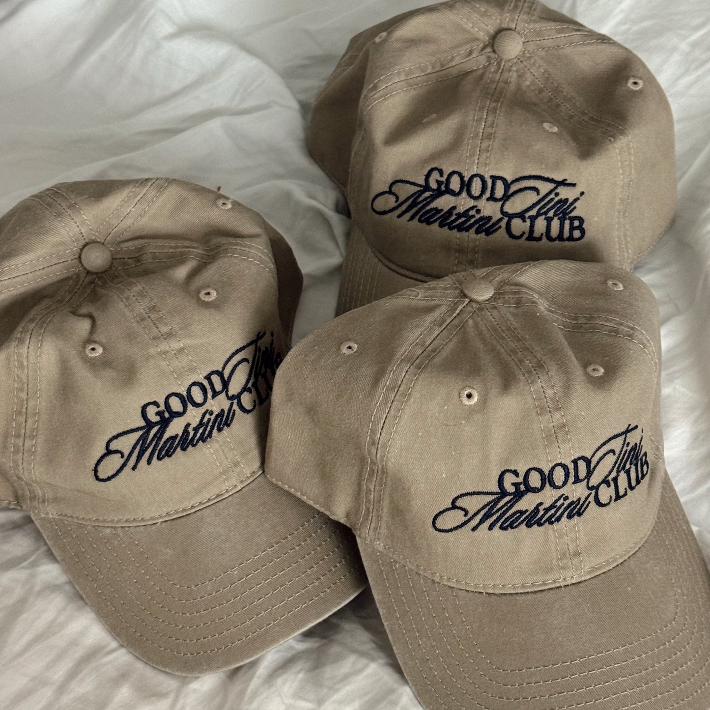 Martini Club Baseball Hat
