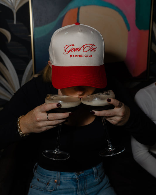 Red Good Tini Hat