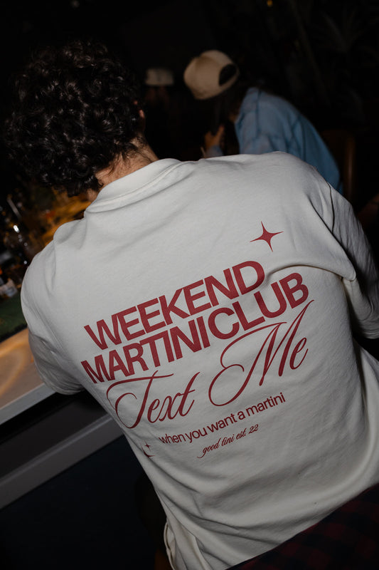 Weekend Martini Club Tee